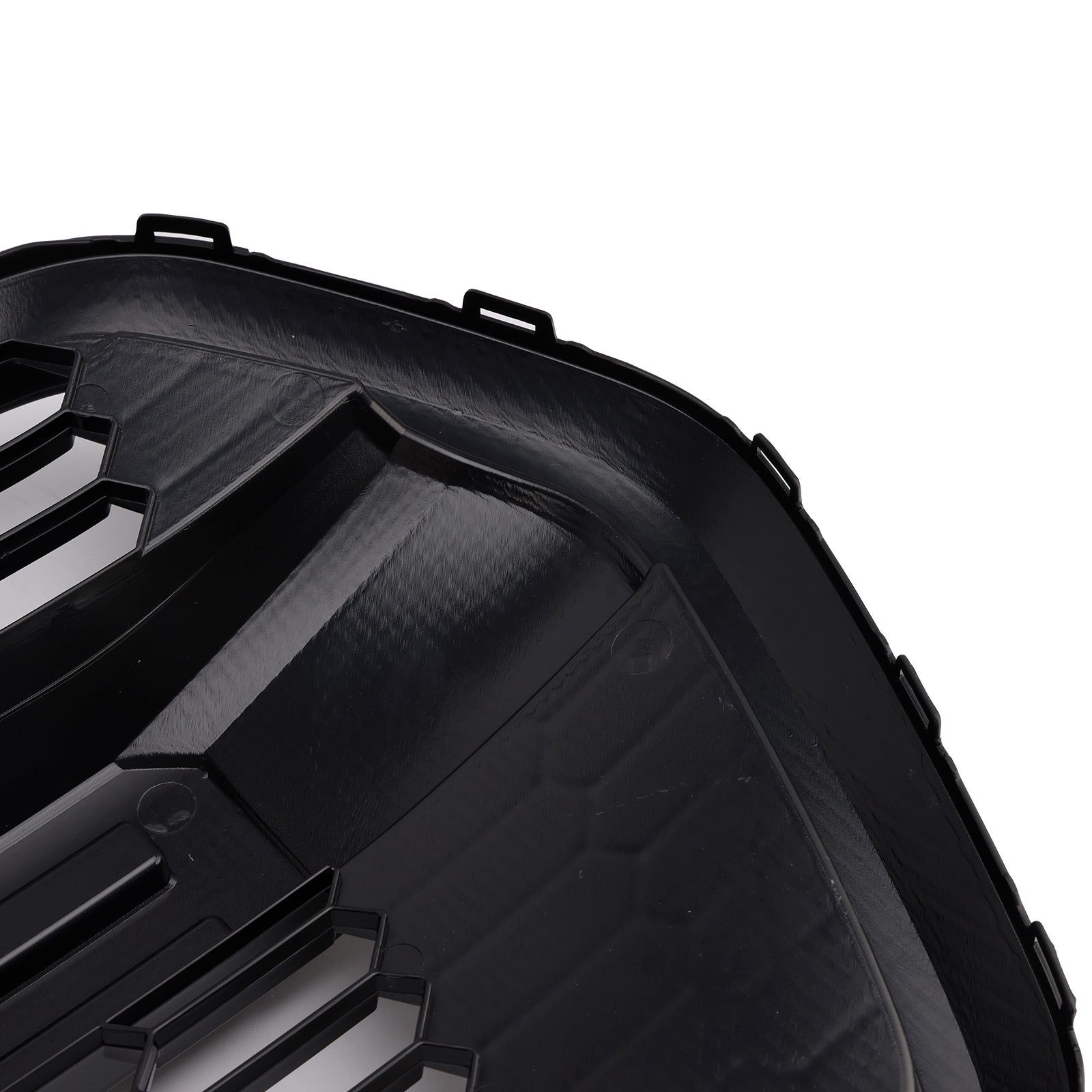Raptor Grille | Ford Transit Mk8 | 2020-2025 | Mate/negro brillo | Grill de panal del parachoques delantero con letra