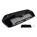 Raptor Grille | Ford Transit MK8 | 2020-2026 | Gloss Black | Front Bumper Honeycomb Grill With FORD Letter-12