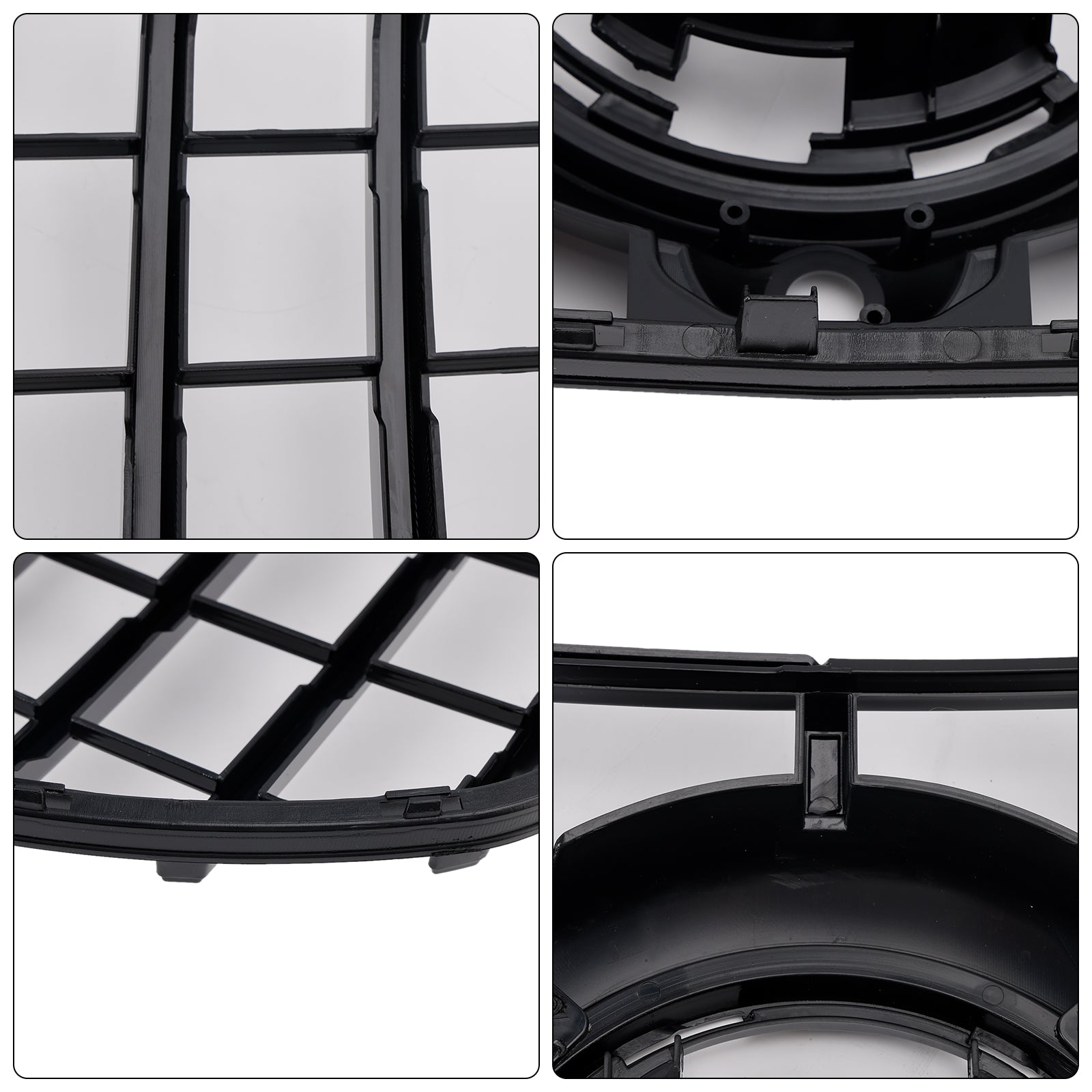 2020-2023 Mercedes Benz GLS Klasse X167 GTR Style Grill Front Stoßfänger glänzend schwarzer Ersatz Gril