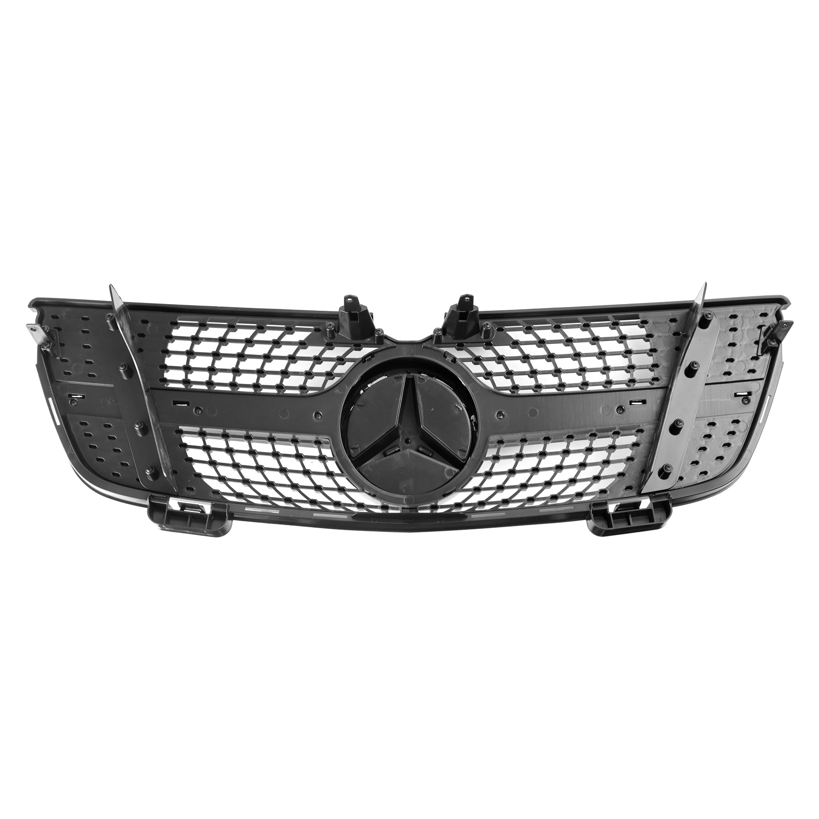 Mercedes Benz 2007-2009 GL-Class X164 GL320 GL450 GL350 Chrome Diamonds Grill Front Bumper Grille