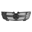 Mercedes Benz 2007-2009 GL-Class X164 GL450 Chrome Diamonds Grill Grade do para-choque dianteiro-13