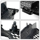 Mercedes Benz 2007-2009 GL-Class X164 GL450 Chrome Diamonds Grill Grade do para-choque dianteiro-6