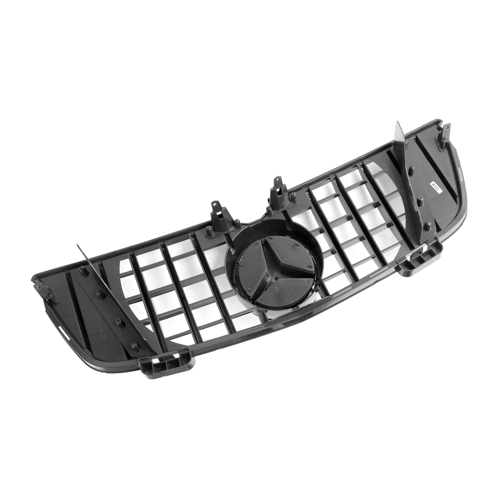 Grille de pare-chocs avant Mercedes Benz Classe GL X164 GL320 2007-2009 GT Grille de calandre noire chromée de style GTR