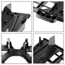 Mercedes Benz GL-Class X164 GL350 2007-2009 GTR estilo grade do para-choque dianteiro grade preta cromada-6