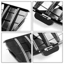 Mercedes Benz GL-Class X164 GL320 2007-2009 GT Grade do para-choque dianteiro Estilo GTR Grade preta cromada-6