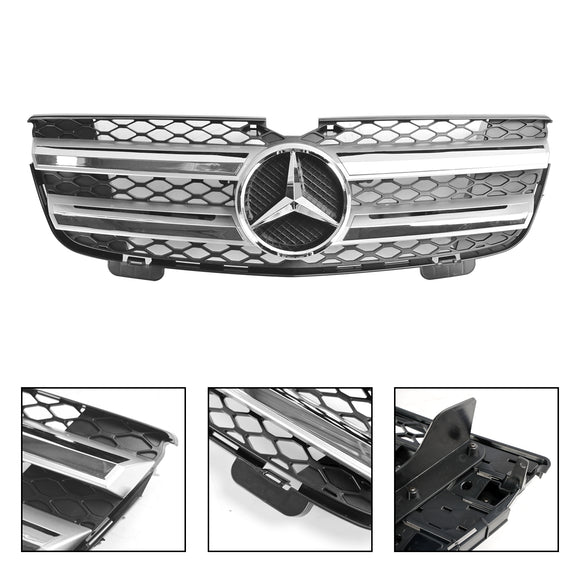 Mercedes Benz 2007-2009 GL-Klasse X164 GL320 GL450 GL350 Chrome Diamonds Grill Frontstoßstangengrill