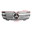 2007-2009 Mercedes Benz GL-Klasse X164 Voorgrill Voorbumper Vervanging Chrome Grille-2