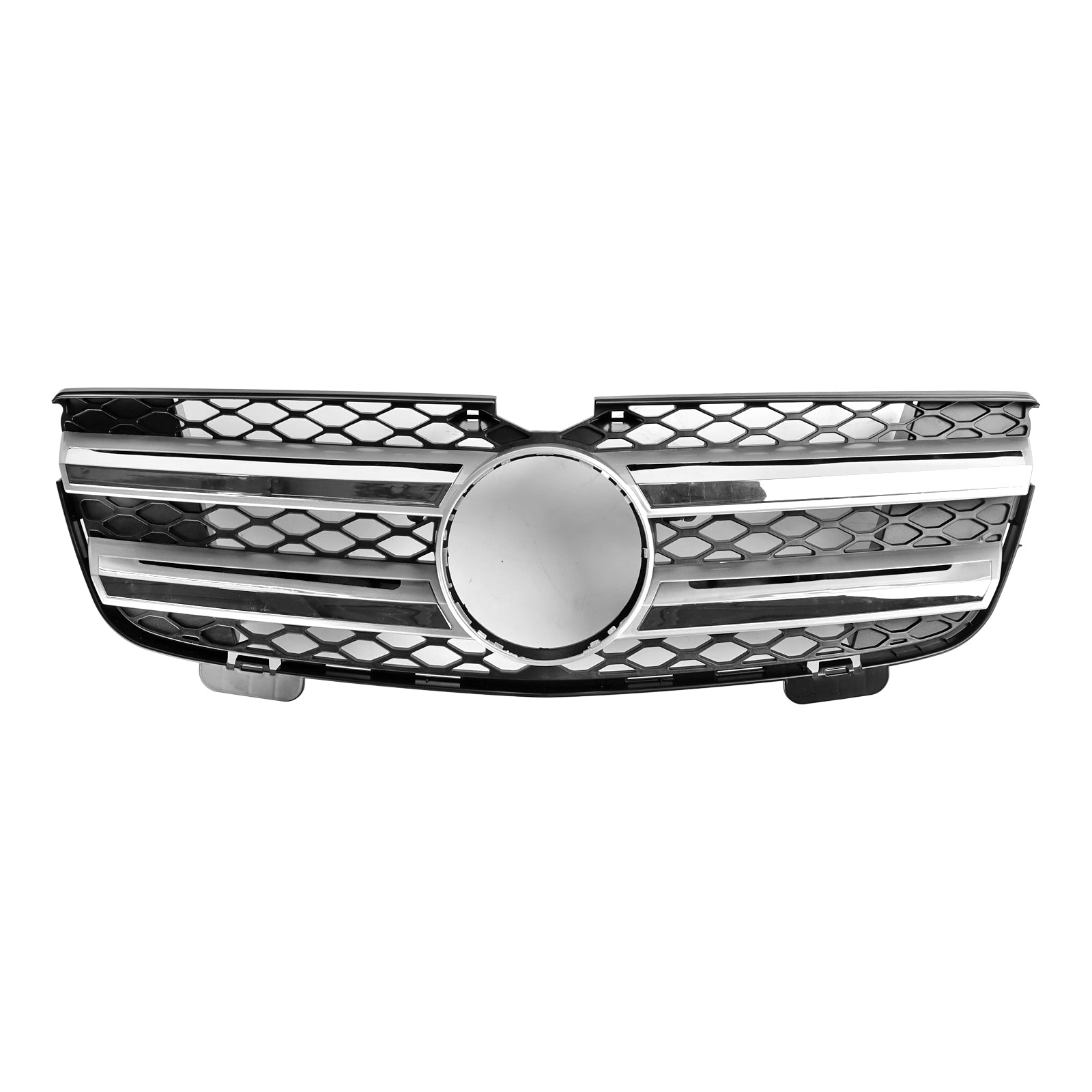 Grille de pare-chocs avant de remplacement chromée noire pour Mercedes Benz Classe GL X164 GL350 2007-2009