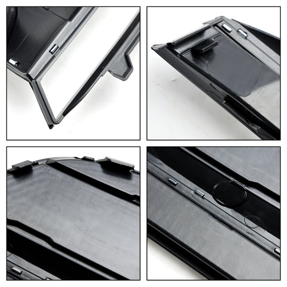 2017-2019 Audi A5 S-Line S5 Cabriolet/Coupé/Sportback 2 pièces pare-chocs avant antibrouillard calandre garniture de couverture