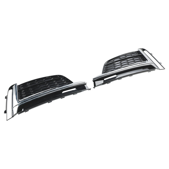 2017-2019 Audi A5 S-Line S5 Cabriolet/Coupé/Sportback 2 pièces pare-chocs avant antibrouillard calandre garniture de couverture