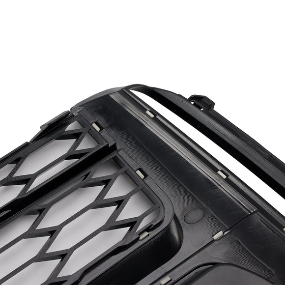 2017-2019 Audi A5 S-Line/S5 B9 Griglia fendinebbia a nido d'ape 2 pezzi Copertura inferiore paraurti anteriore Griglia nera