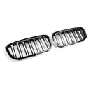 BMW 2 Series F45 F46 218i/220d/218d/M235i 2018-2021 Front Kidney Grill Gloss Black Grille-12