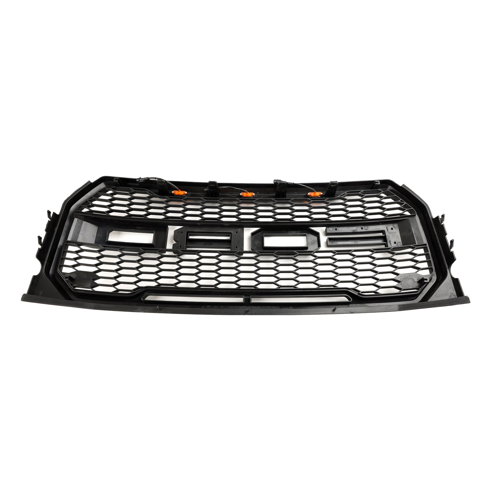 Raptor Grille | 2015-2017 | Ford F150 | Negro/gris | Grill de panal del parachoques delantero con LED