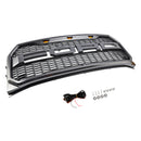 Griglia Raptor | 2015-2017 | Ford F150| Nero/Grigio | Griglia a nido d'ape per paraurti anteriore con LED-11