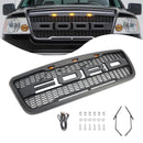 Raptor Style Grille für Ford F150 2004-2008 Frontstoßstange Schwarz/Grau Grille W/LED & Brief-23