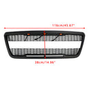 Raptor Style Grille For Ford F150 2004-2008 Front Bumper Black / Gray Grille W/LED & FORD Letter-20