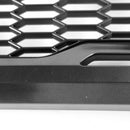 Ford F150 2004 2005 2006 2007 2008 Raptor Style Front Grill Mesh Hood Gray Black Grille With LED Light + FORD Letter-5