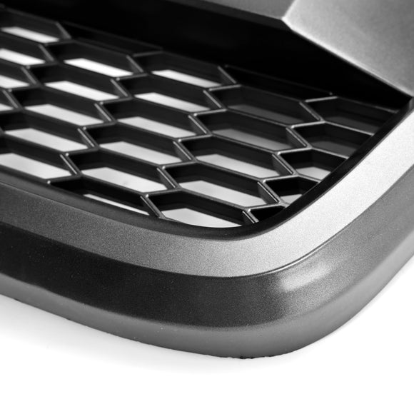 Raptor Style Grille für Ford F150 2004-2008 Frontstoßstange Schwarz/Grau Grille W/LED & Brief