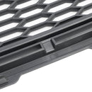 Ford F150 1999 2000 2001 2002 2003 Raptor style Grill Front Bumper Replacement Black Grille W/ LED Light & FORD Letter-4