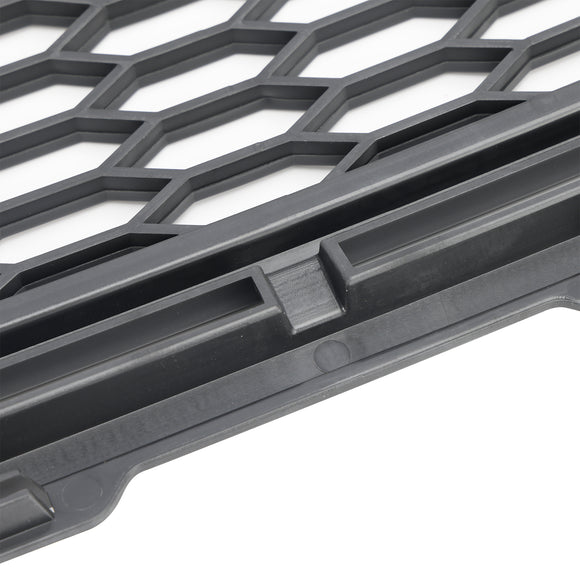 Ford F150 1999 2000 2001 2002 2003 Raptor style Grill Front Bumper Replacement Black Grille W/ LED Light & FORD Letter