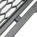 Ford F150 1999 2000 2001 2002 2003 Raptor style Grill Front Bumper Replacement Black Grille W/ LED Light & FORD Letter-5