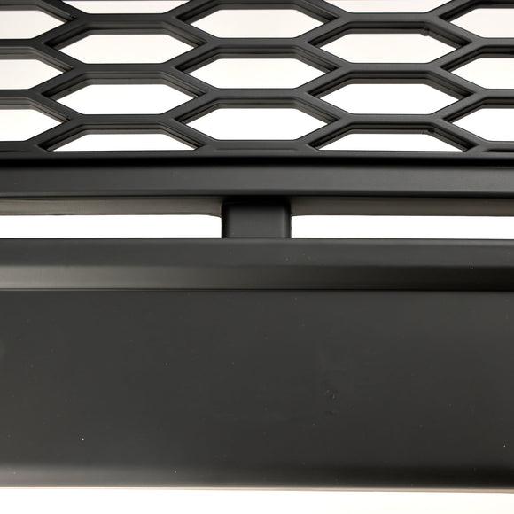 2005-2007 Ford F250 F350 Super Duty Front Bumper W/ LED Raptor Grill Black Replacement With FORD Letter Grille