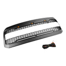 2005-2007 Ford F250 F350 Super Duty Front Bumper W/ LED Raptor Grill Black Replacement With FORD Letter Grille-9