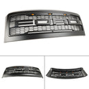 2008-2010 Ford F250 F350 F450 Pare-chocs avant super résistant avec lumières LED Raptor Grill Remplacement Calandre noire-7
