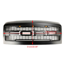 2008-2010 Ford F250 F350 F450 Pare-chocs avant super résistant avec lumières LED Raptor Grill Remplacement Calandre noire-2