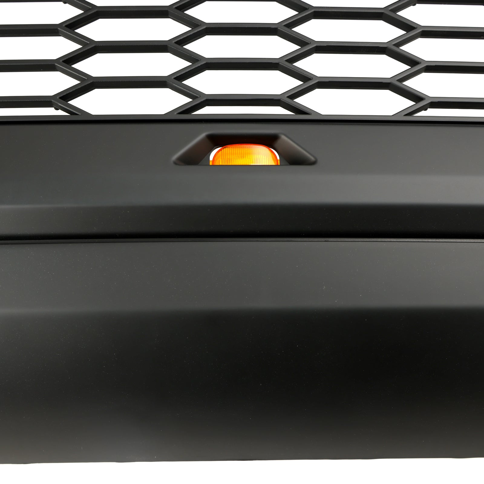 Grille de pare-chocs avant de remplacement avec grille noire à LED pour Ford F250/350/450/550 Super Duty 2011-2016