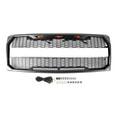 Griglia grigia sostitutiva del paraurti anteriore della griglia anteriore di stile del rapace di Ford F150 2009-2014 con la lettera LED  & FORD-9