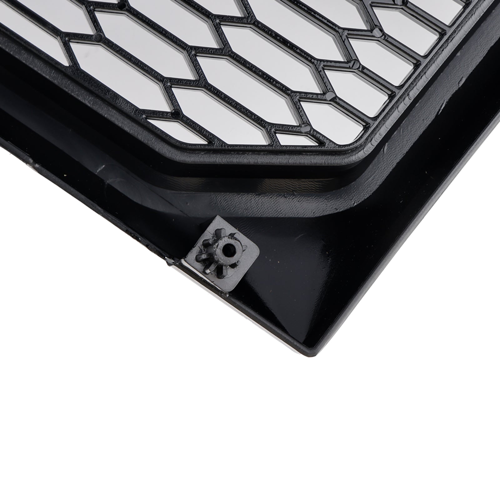 Parachoques delantero estilo Raptor Ford F150 2009-2014, rejilla de repuesto negra brillante con LED