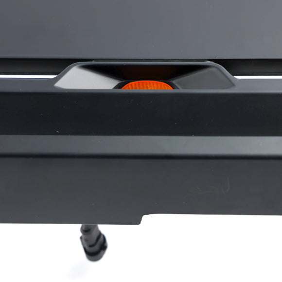 2021–2023 Ford Bronco mit LED-Licht, Ersatz für Frontstoßstangengrill, mattschwarzer Grill + FORD-Buchstabe