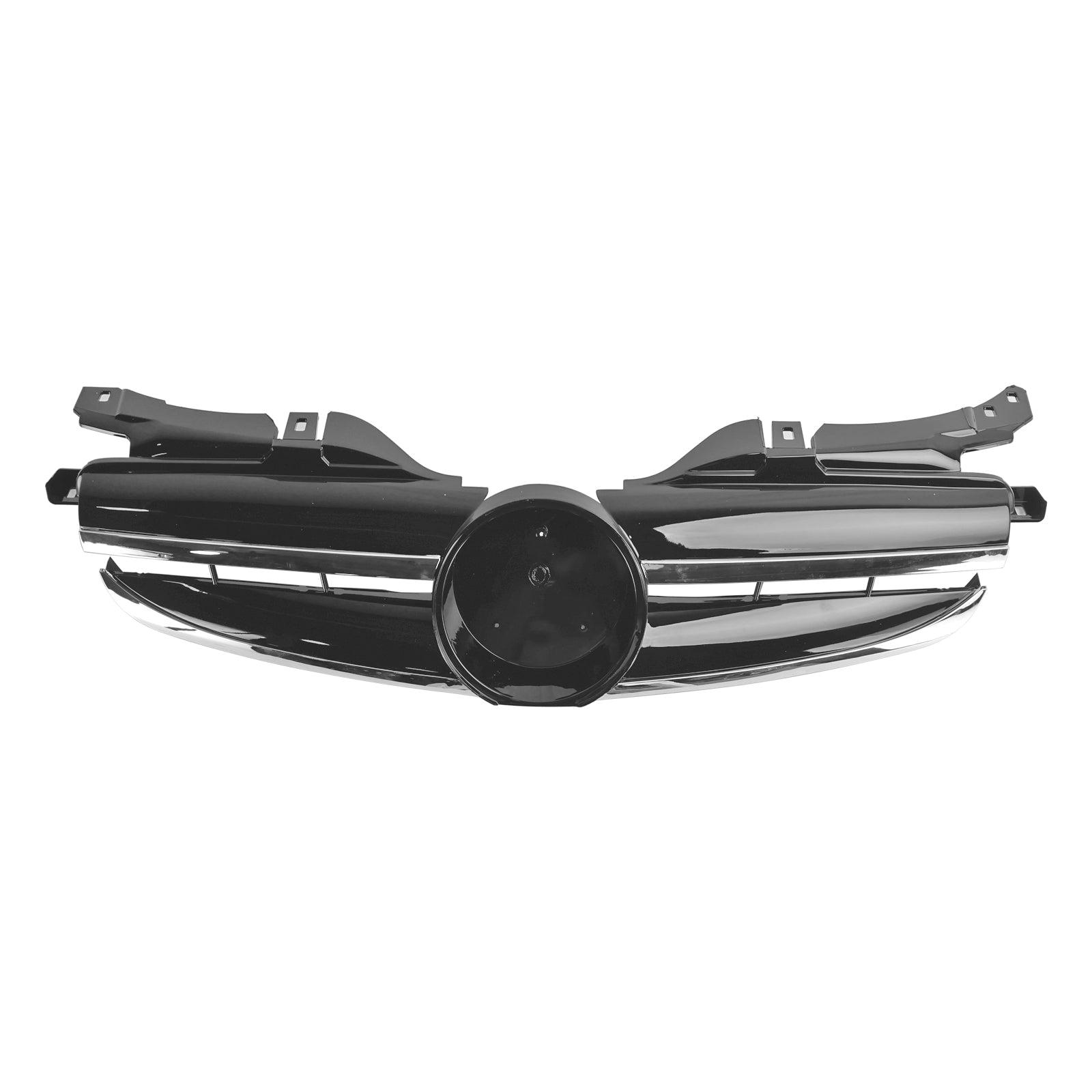 Parrilla delantera negra para parachoques de Mercedes Benz Clase SLK R170 SLK320 SLK230 SLK200 1998-2004