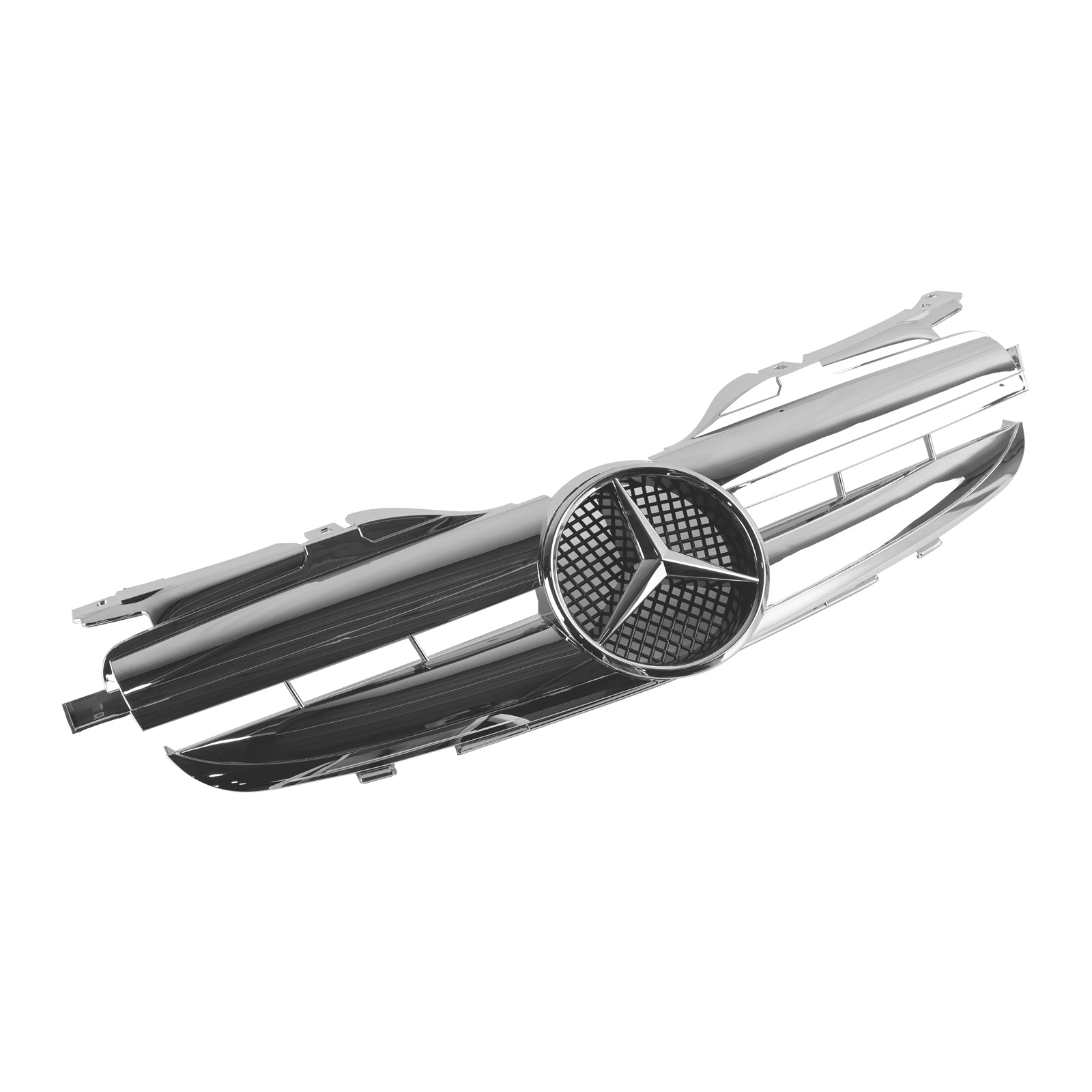 Parrilla de parachoques delantera cromada de repuesto para Mercedes Benz SLK-Class R170 SLK320 SLK230 SLK200 1998-2004