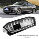Audi A4 B9.5 A4 S-Line S4 2020-2023 RS4 Style Front Bumper Grill Replacement Black Grille-4