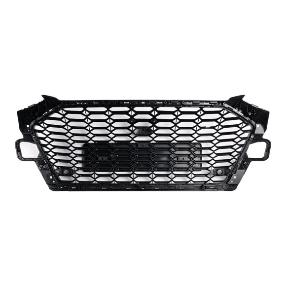 Audi A4 B9.5 A4 S-Line S4 2020-2023 RS4 Style Front Bumper Grill Replacement Black Grille