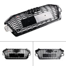Audi A4 B9.5 A4 S-Line S4 2020-2023 RS4 Style Grille de pare-chocs avant de remplacement Grille noire-6