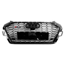 Audi A4 B9.5 A4 S-Line S4 2020-2023 RS4 Style Grille de pare-chocs avant de remplacement Grille noire-10