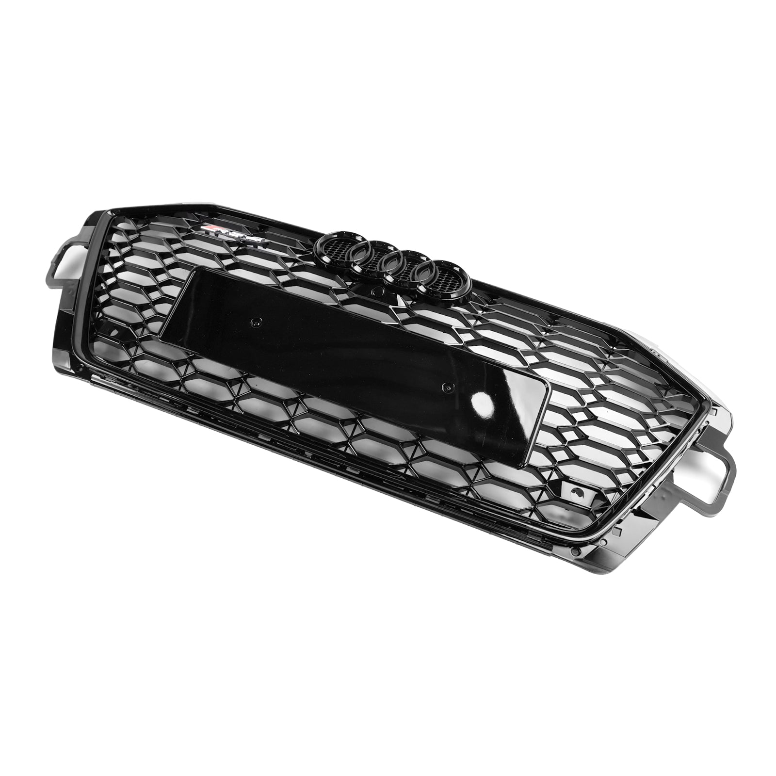 Grille de pare-chocs avant de remplacement de style RS4 Audi A4 B9.5 A4 S-Line S4 2020-2022 Grille noire