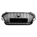 Audi A4 B9.5 A4 S-Line S4 2020-2023 RS4 Style Front Bumper Grill Replacement Black Grille-10