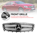 Mercedes Benz CLS W218 C218 X218 2011-2014 CLS250/350/400/500/550 Diamant/AMG Stil Kühlergrill Front Stoßstange Schwarz Grill-29