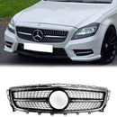 GTR-stil frontgrill Mercedes Benz CLS-klass W218 C218 X218 2011-2014 Övre stötfångargrill i krom-12