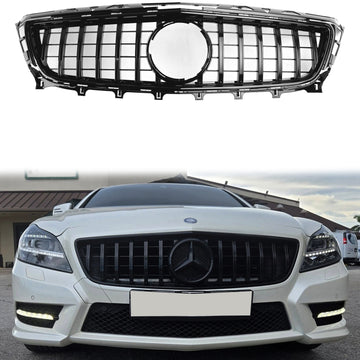 Mercedes Benz | 2011-2014 | CLS-Class W218 C218 X218 | AMG Style | Front Bumper Grille | Black Replacement Grill