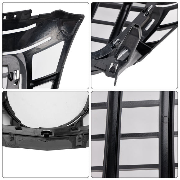 Mercedes Benz Clase CLS 2011-2014 W218 Parrilla delantera cromada de repuesto con emblema para C218 X218 GTR