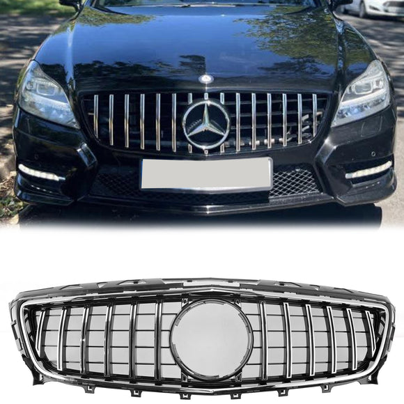 Mercedes-Benz CLS W218 Calandre noire style diamant/AMG pour pare-chocs avant CLS250/350/400/500/550 (2011-2014)