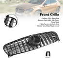 Mercedes Benz GLA-Class W156 X156 GLA180/200/220/45 2017-2019 Facelift Front Grill Black Replacement Grille-4