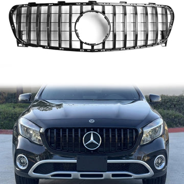 Mercedes Benz GLA-Class W156 X156 GLA180/200/220/45 2017-2019 Front Grill Black Replacement Grille