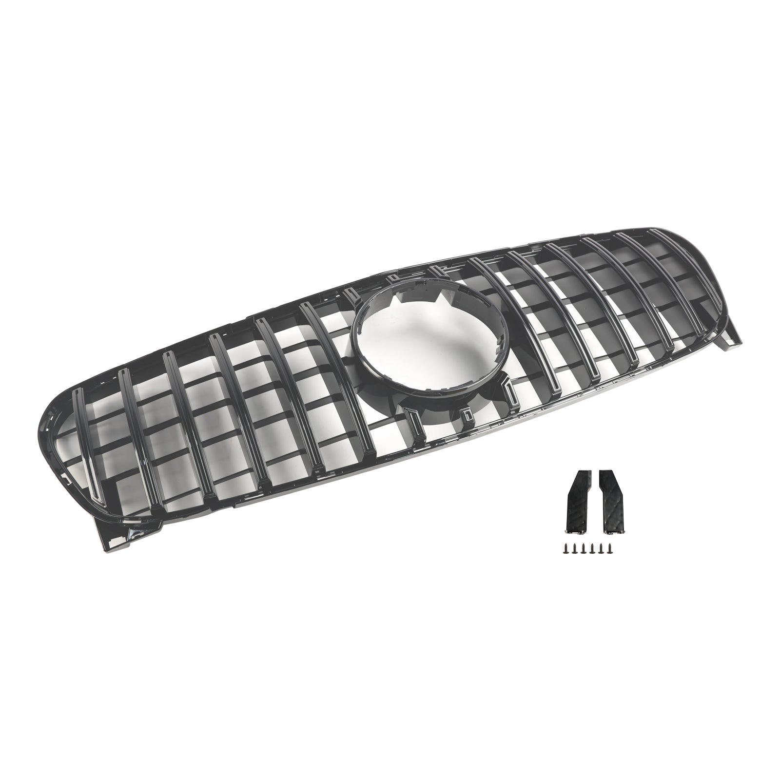 Mercedes Benz GLA-Class W156 X156 GLA180/200/220/45 2017-2019 Facelift Front Grill Black Replacement Grille