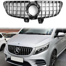 2019.4-2023 Mercedes Benz V-Class W447 Front Bumper Upper Grill GT Style Grille-3